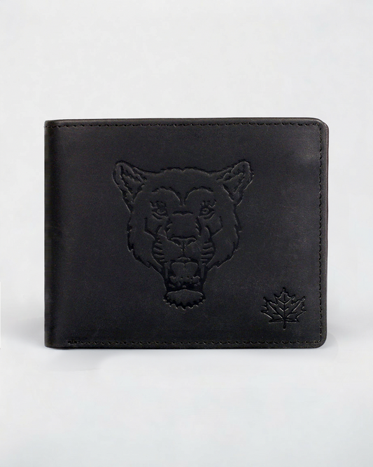 Mountain Lion Leather Wallet
