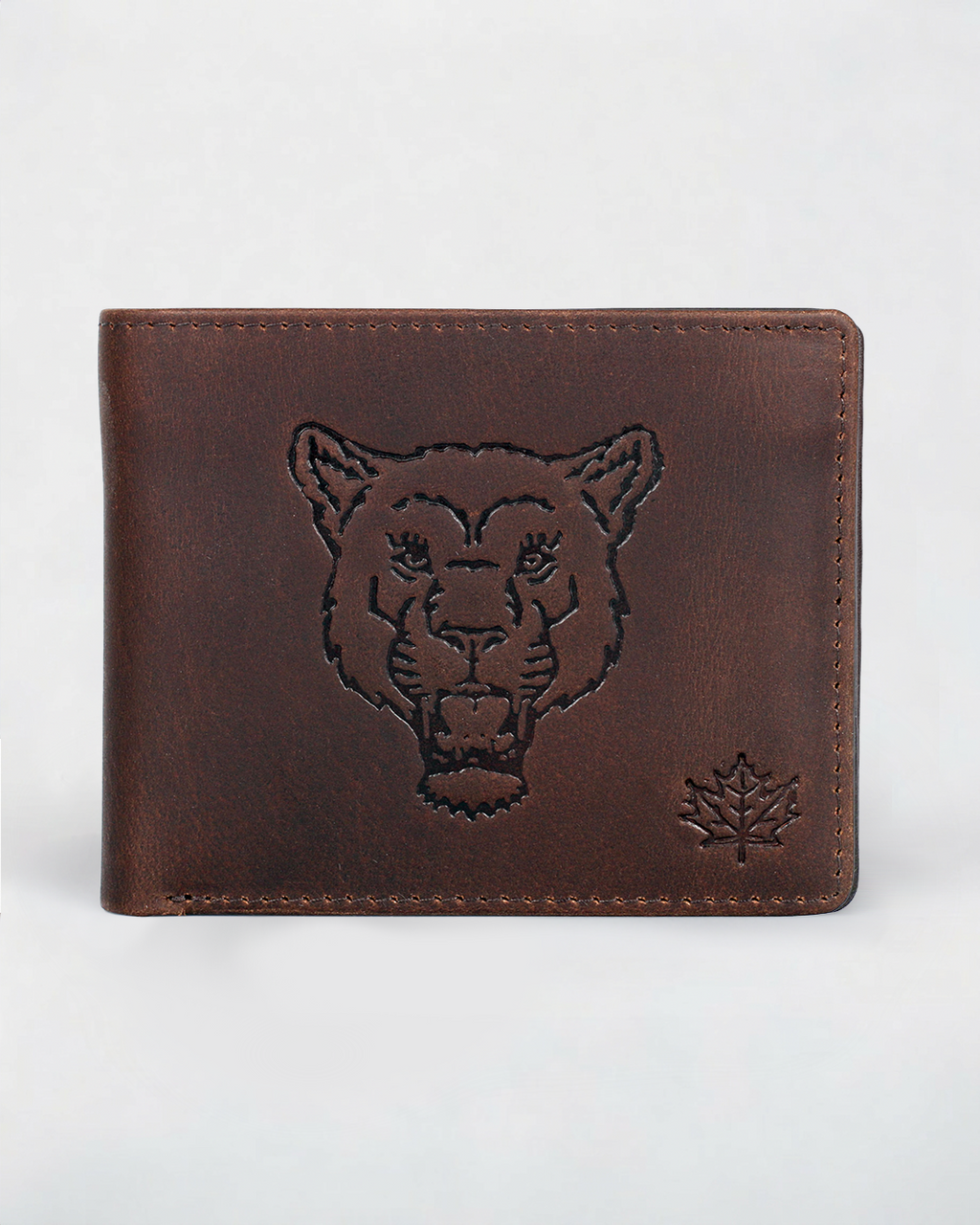 Mountain Lion Leather Wallet