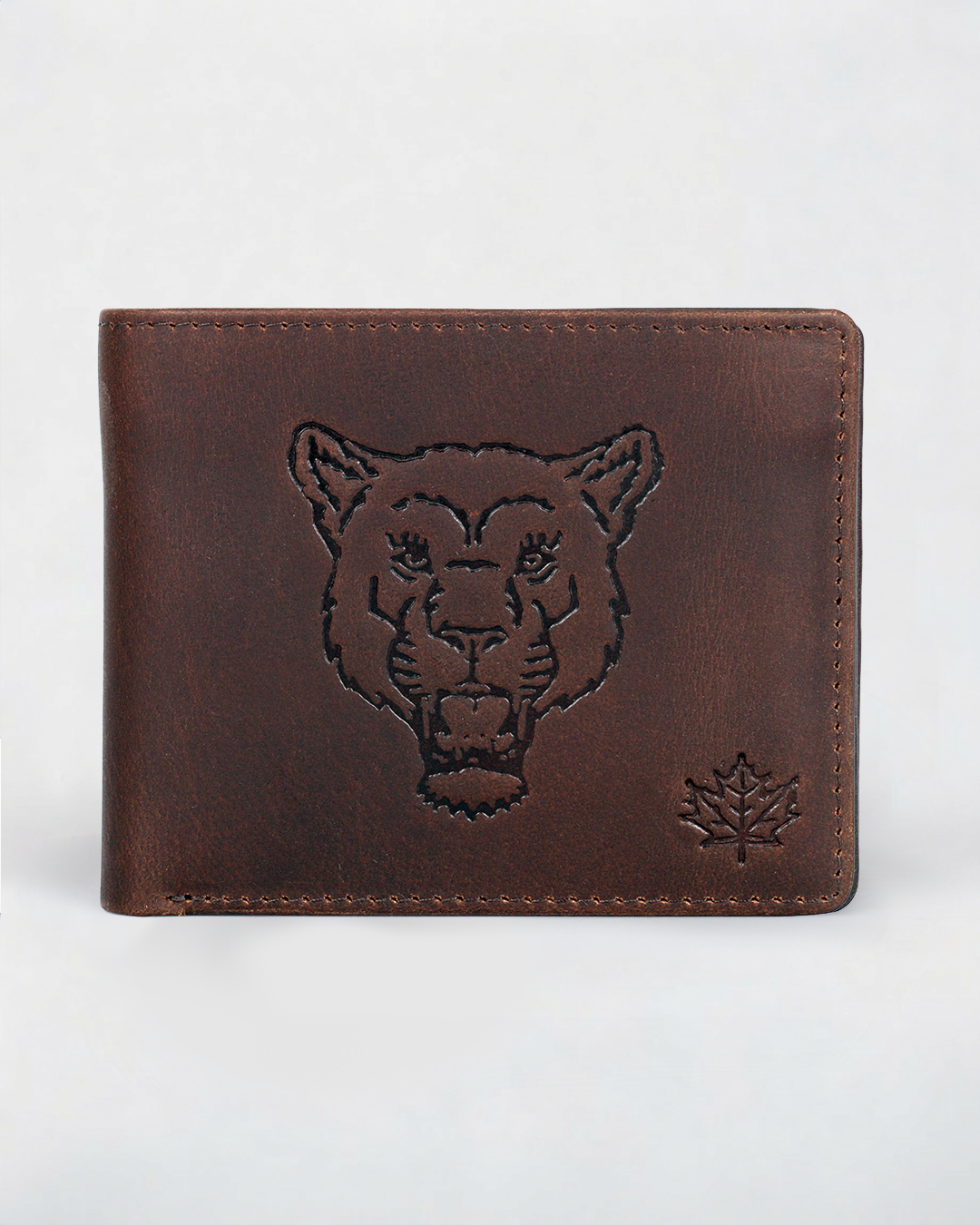 Mountain Lion Leather Wallet
