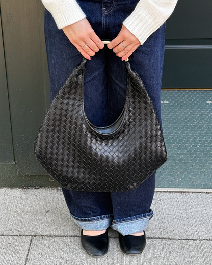 Chelsea Woven Shoulder Bag