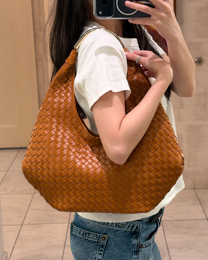Chelsea Woven Shoulder Bag