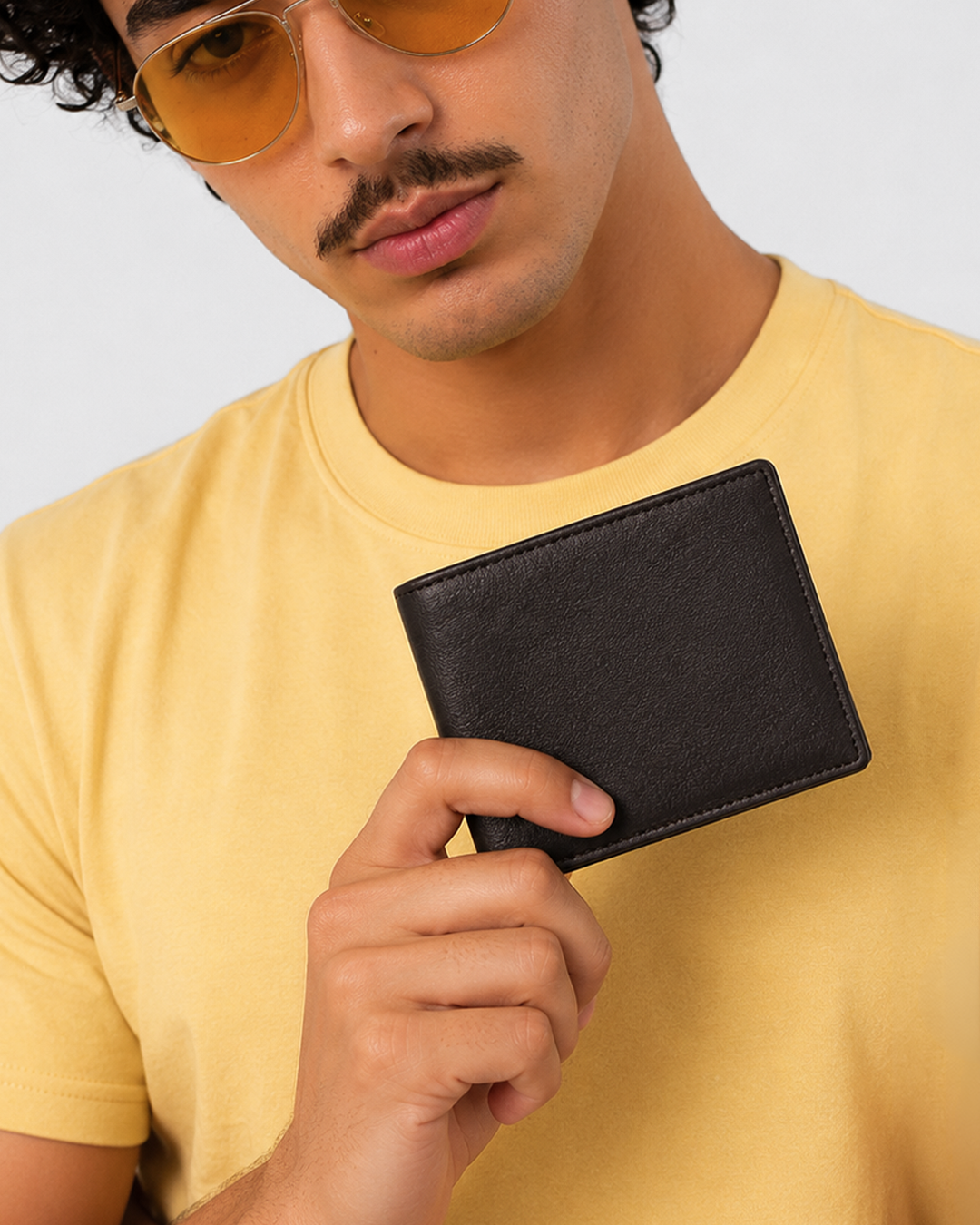 Classic Bifold Wallet with Card Holder Insert