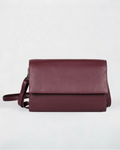 Delia Leather Crossbody Travel Wallet