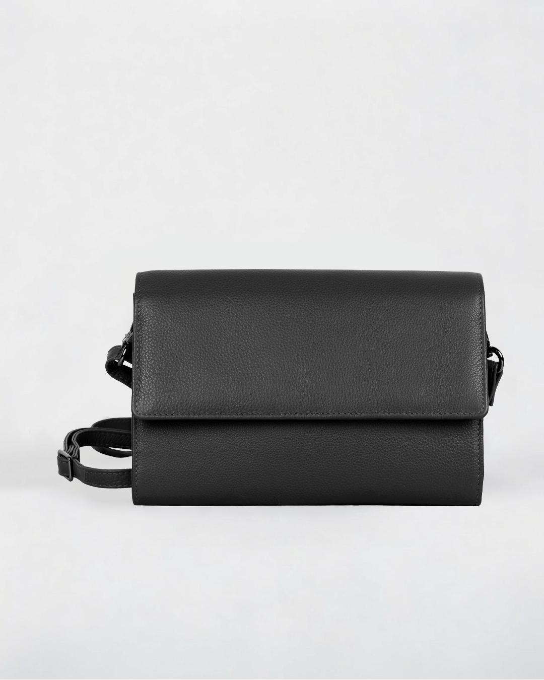 Delia Leather RFID Crossbody Travel Wallet