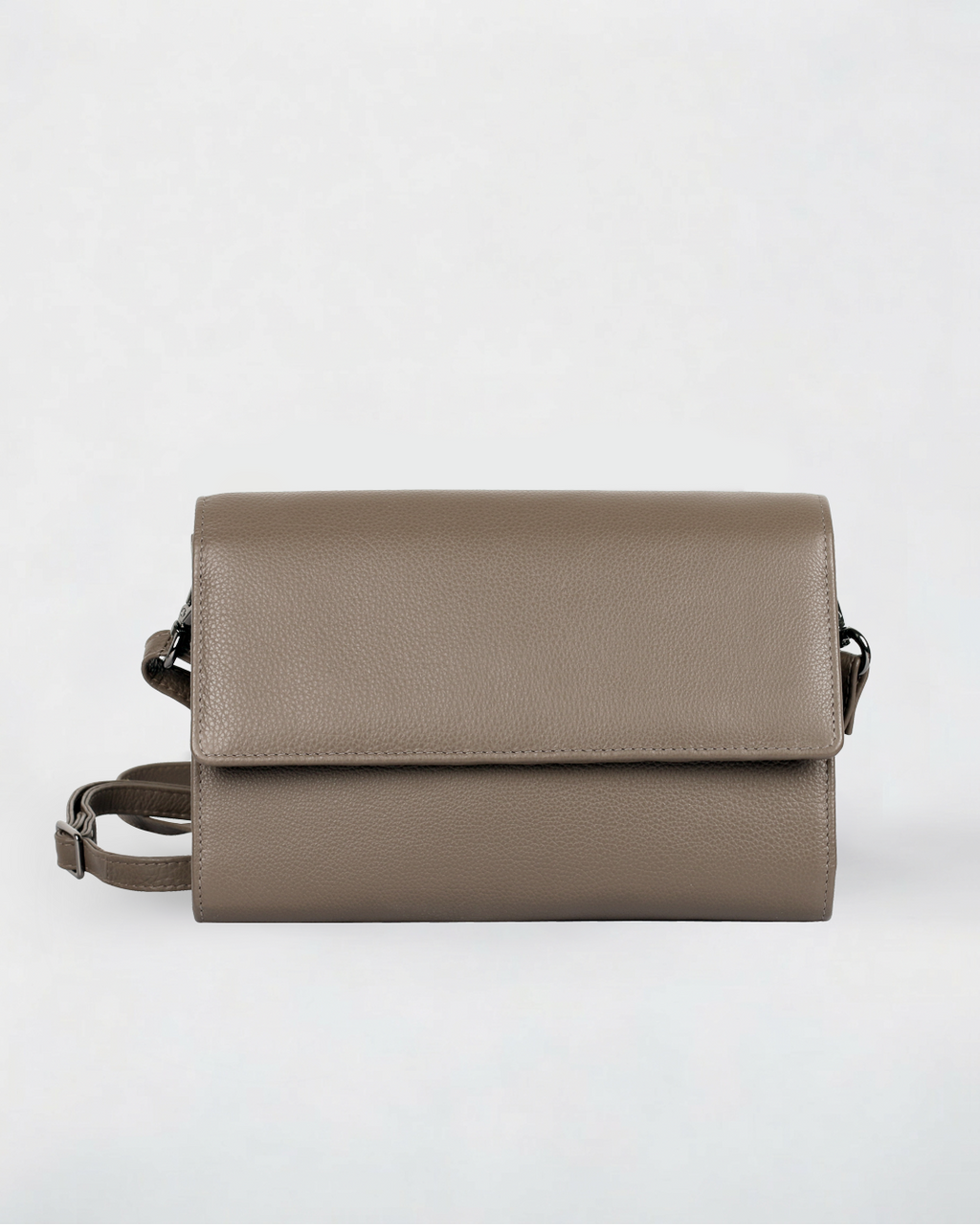 Delia Leather Crossbody Travel Wallet