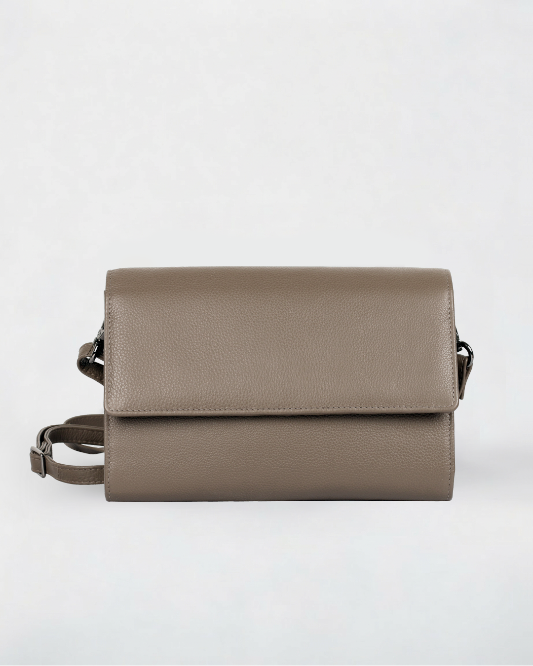 Delia Leather RFID Crossbody Travel Wallet