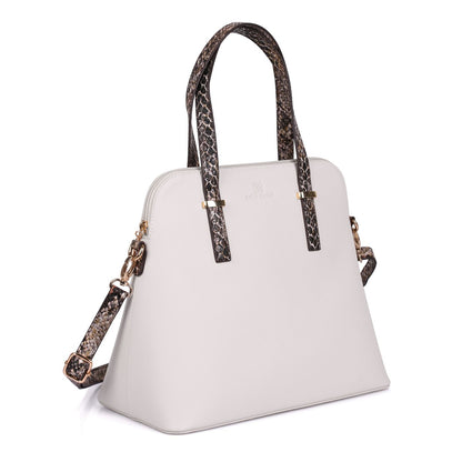 Grace Dome Satchel Bag - Phyton