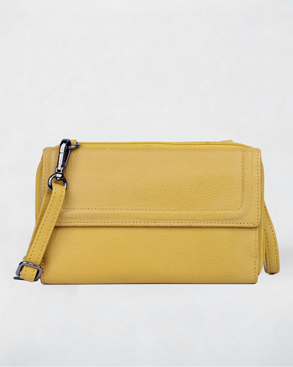 Lorine Leather Crossbody Wallet