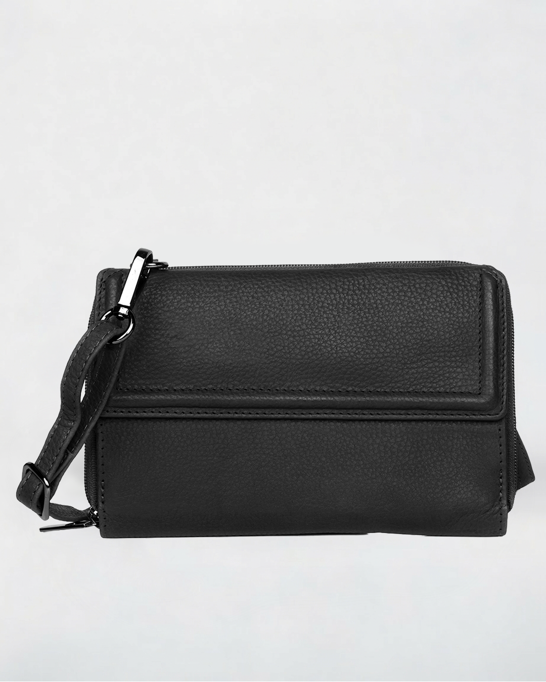Lorine Leather Crossbody Wallet