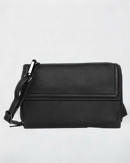 Lorine Leather Crossbody Wallet