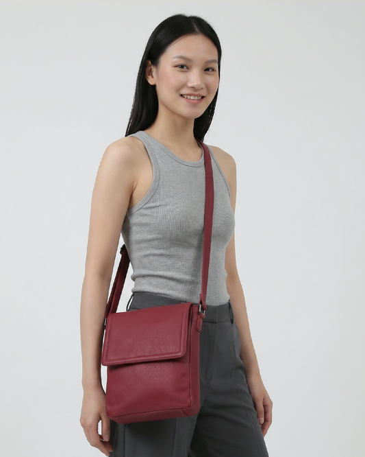 Lorine Small Leather Crossbody Bag