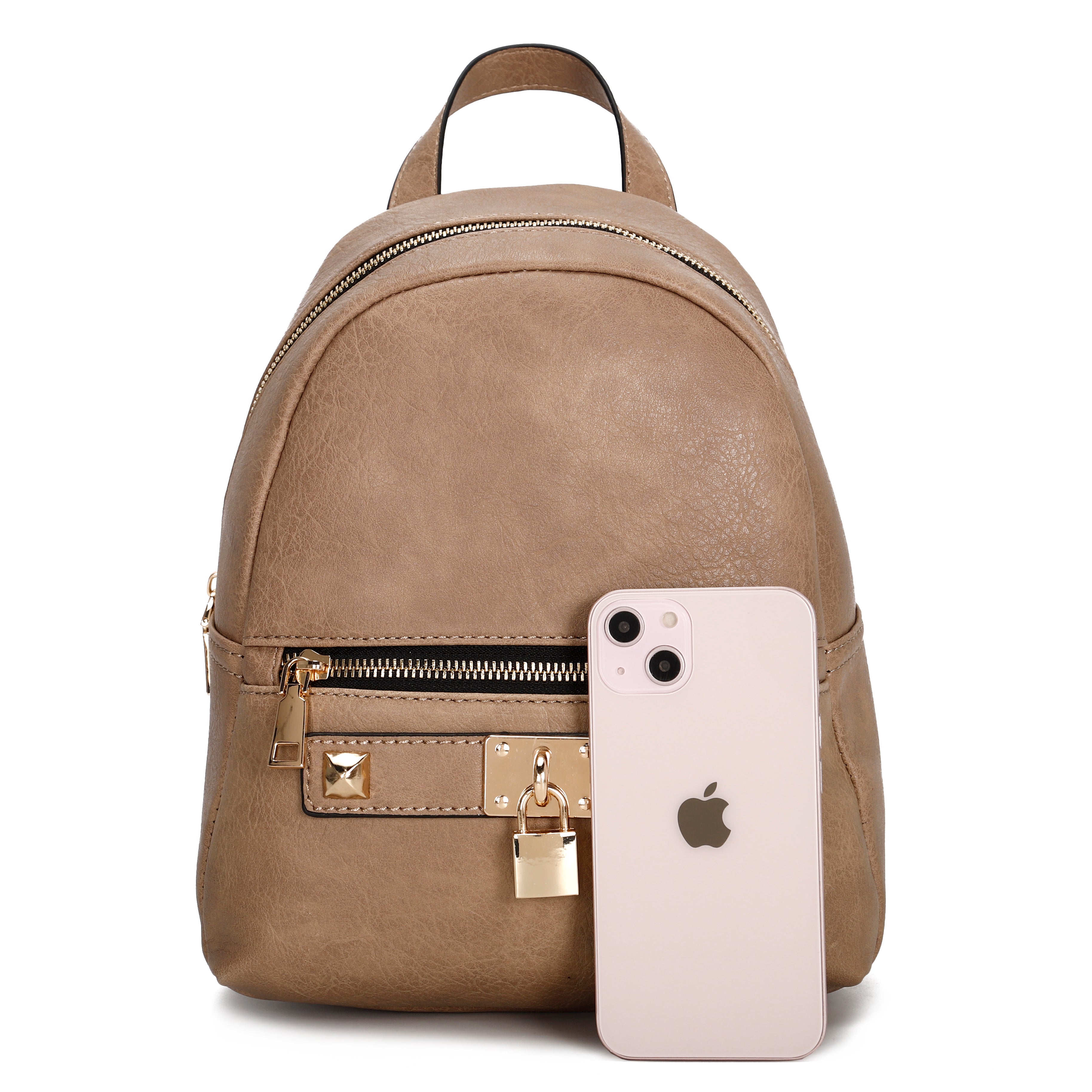 Karla Hanson Golden Lock Backpack