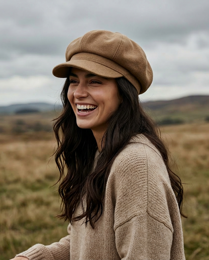 Melton Muse Newsboy Cap