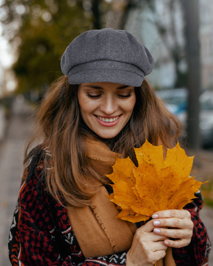 Melton Muse Newsboy Cap