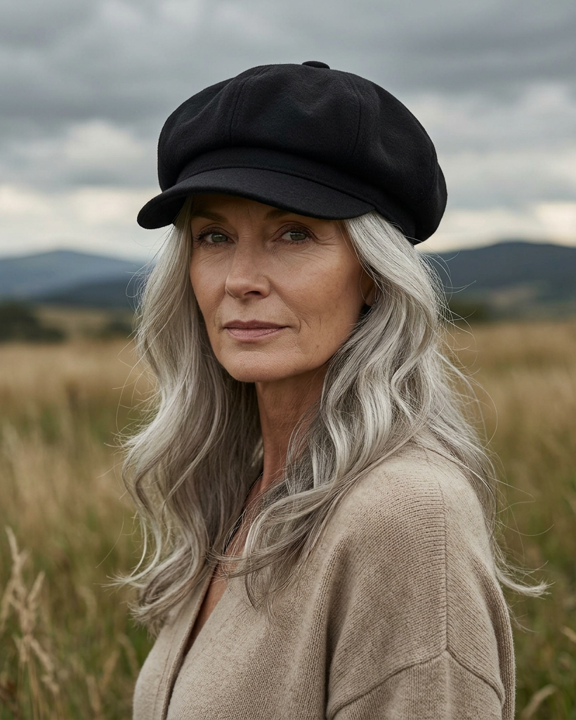 Melton Muse Newsboy Cap
