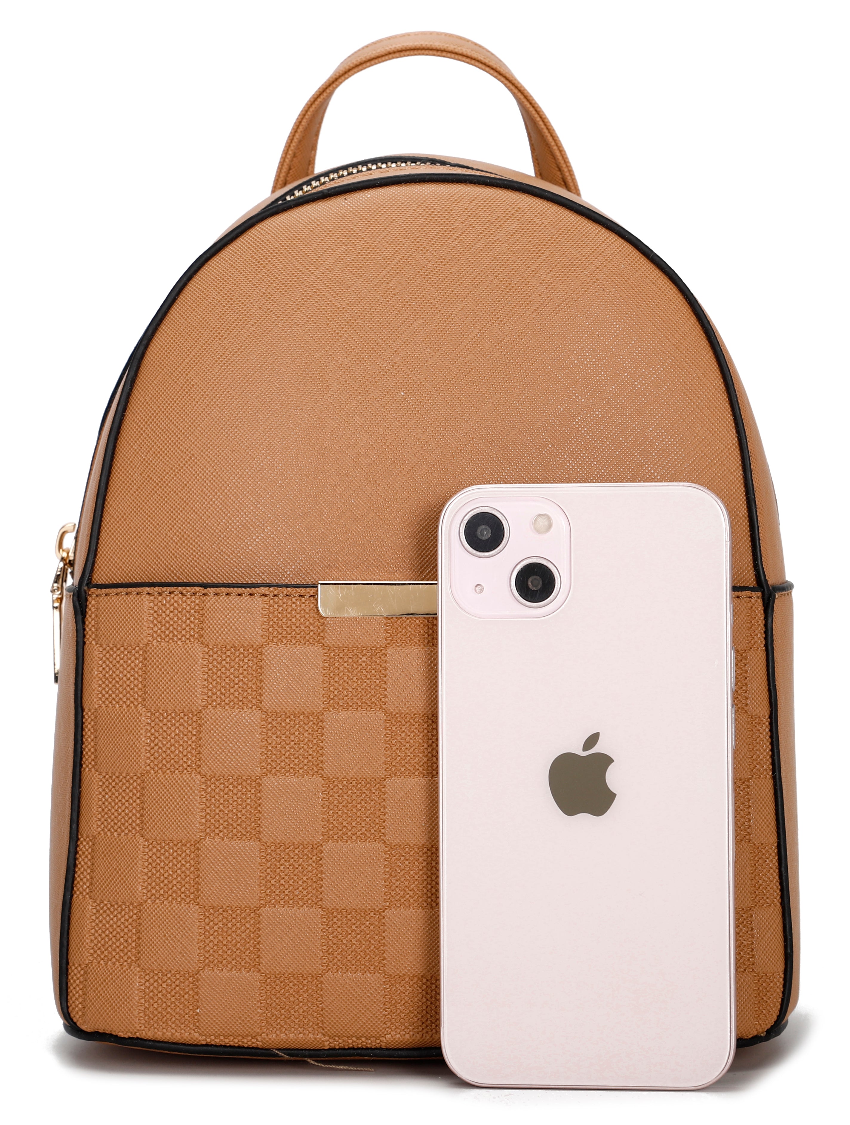 Karla Hanson CheckMate Mini Backpack