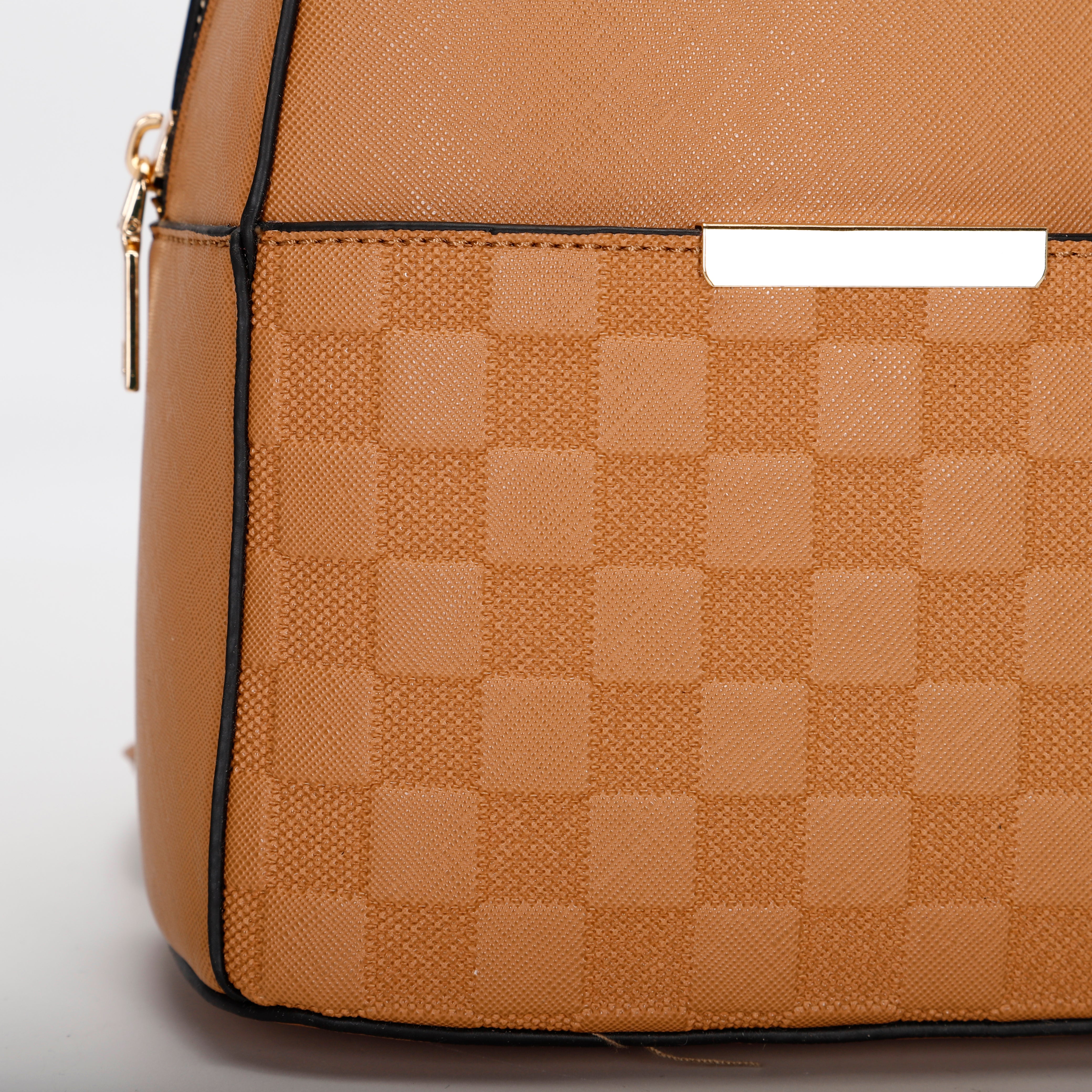 Karla Hanson CheckMate Mini Backpack