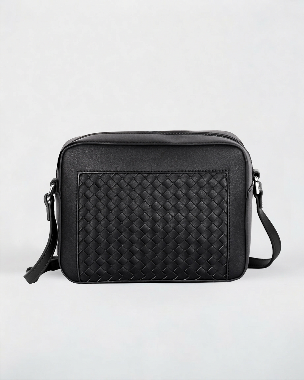 Tanya Woven RFID Crossbody Bag - Karla Hanson