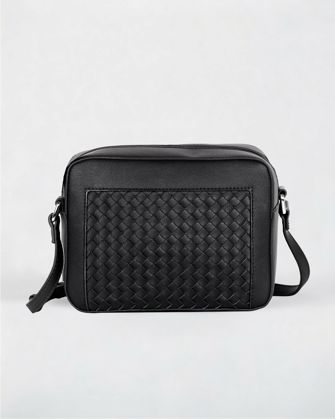 Tanya Woven RFID Crossbody Bag - Karla Hanson