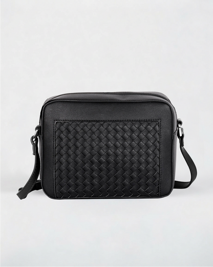 Tanya Woven RFID Crossbody Bag - Karla Hanson