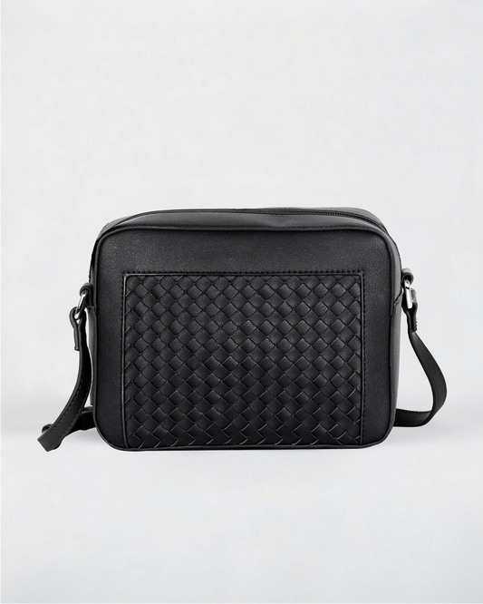Tanya Woven Crossbody Bag