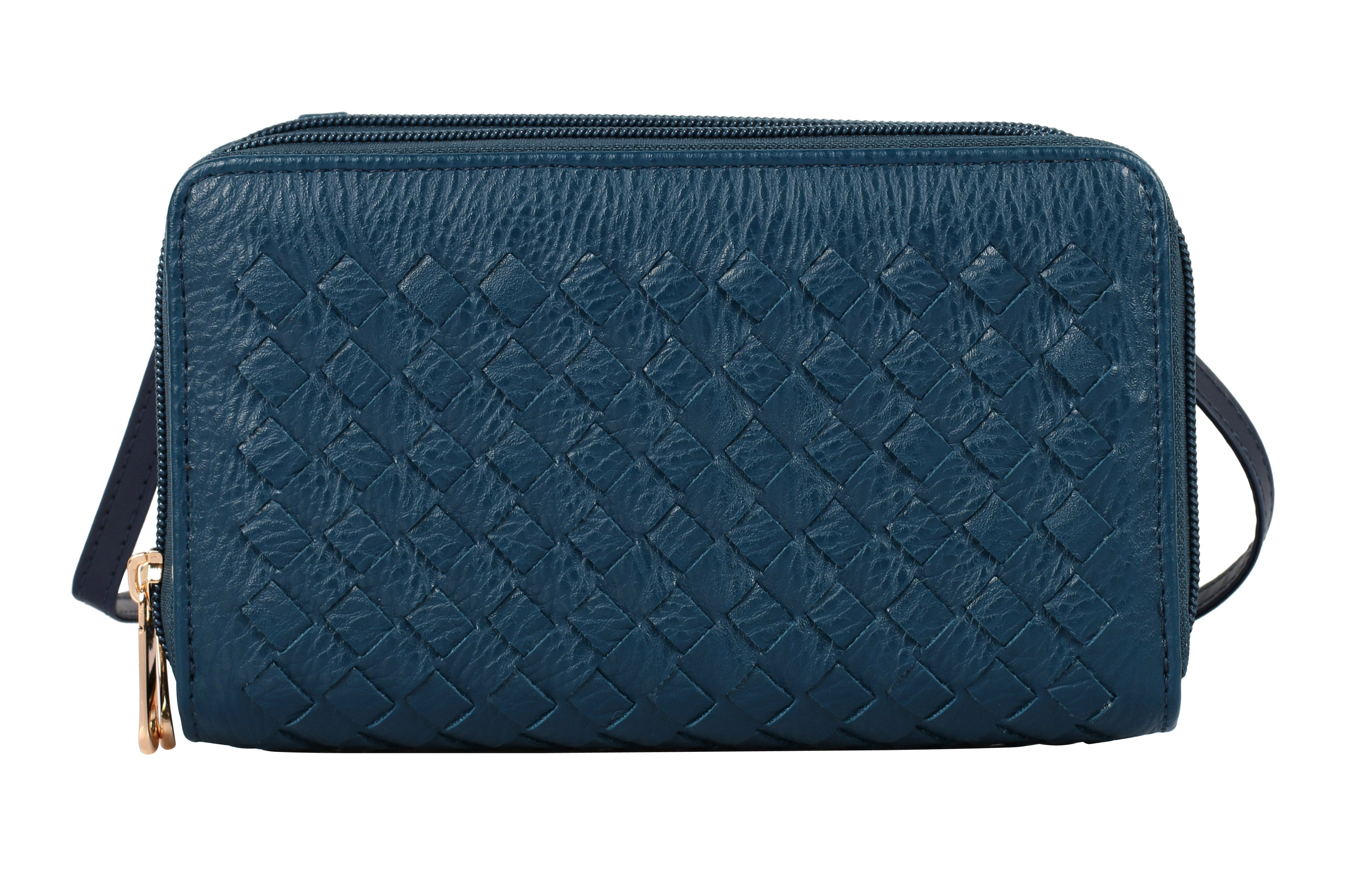 Karla Hanson Ellen RFID Blocking Woven Crossbody Phone Wallet