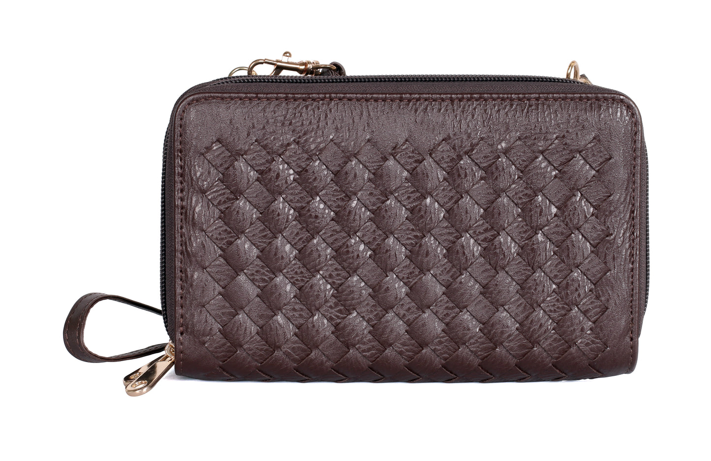 Karla Hanson Ellen RFID Blocking Woven Crossbody Phone Wallet - Karla Hanson