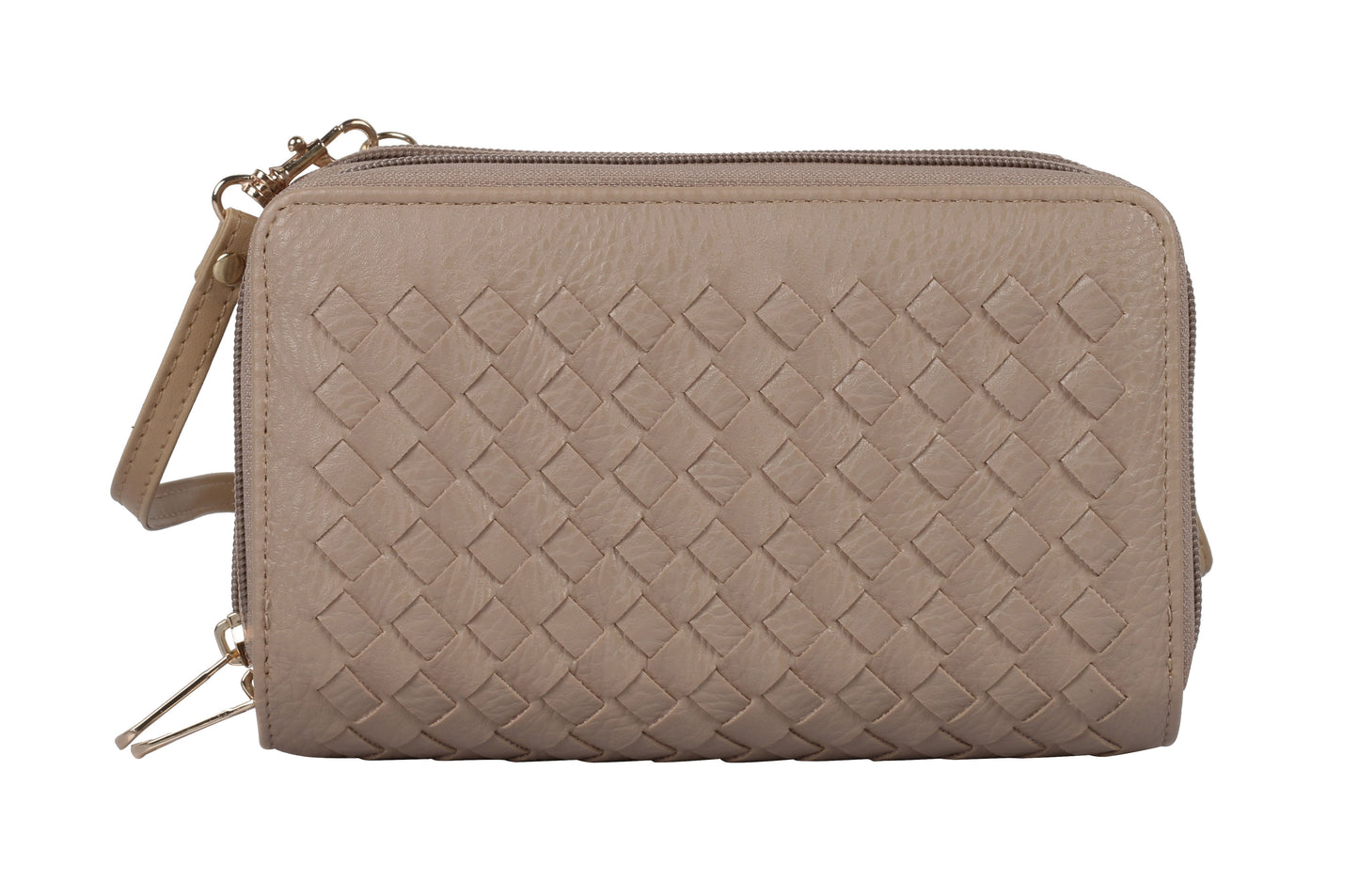 Karla Hanson Ellen RFID Blocking Woven Crossbody Phone Wallet - Karla Hanson