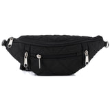 Julia Buxton Puffy Quilted Nylon Belt Bag