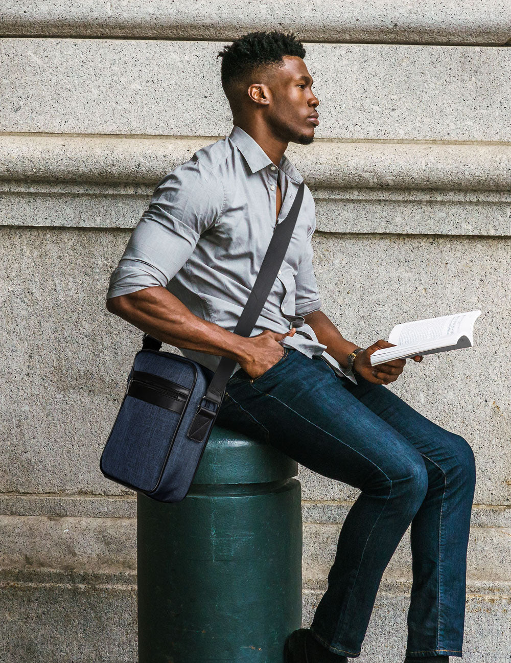 Karla Hanson Spencer Crossbody Flight Bag