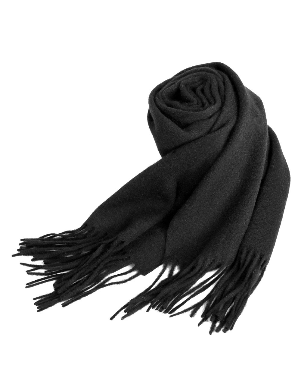Karla Hanson Classic Fringe Wool Scarf