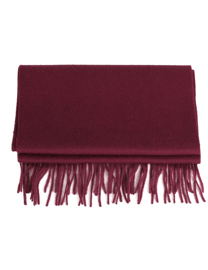 Karla Hanson Classic Fringe Wool Scarf