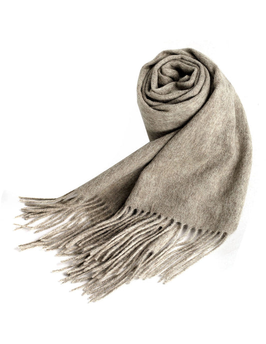 Karla Hanson Classic Fringe Wool Scarf