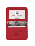 Women's RFID Leather Card Holder Wallet More Colors - karlahanson.com