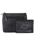 Julia Buxton Hudson Leather Pik-Me-Up Large ID Coin Card Case