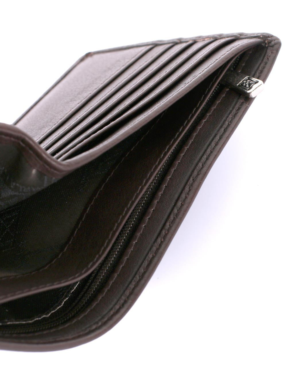 Men's RFID Leather Bifold Wallet with Coin Pocket - karlahanson.com