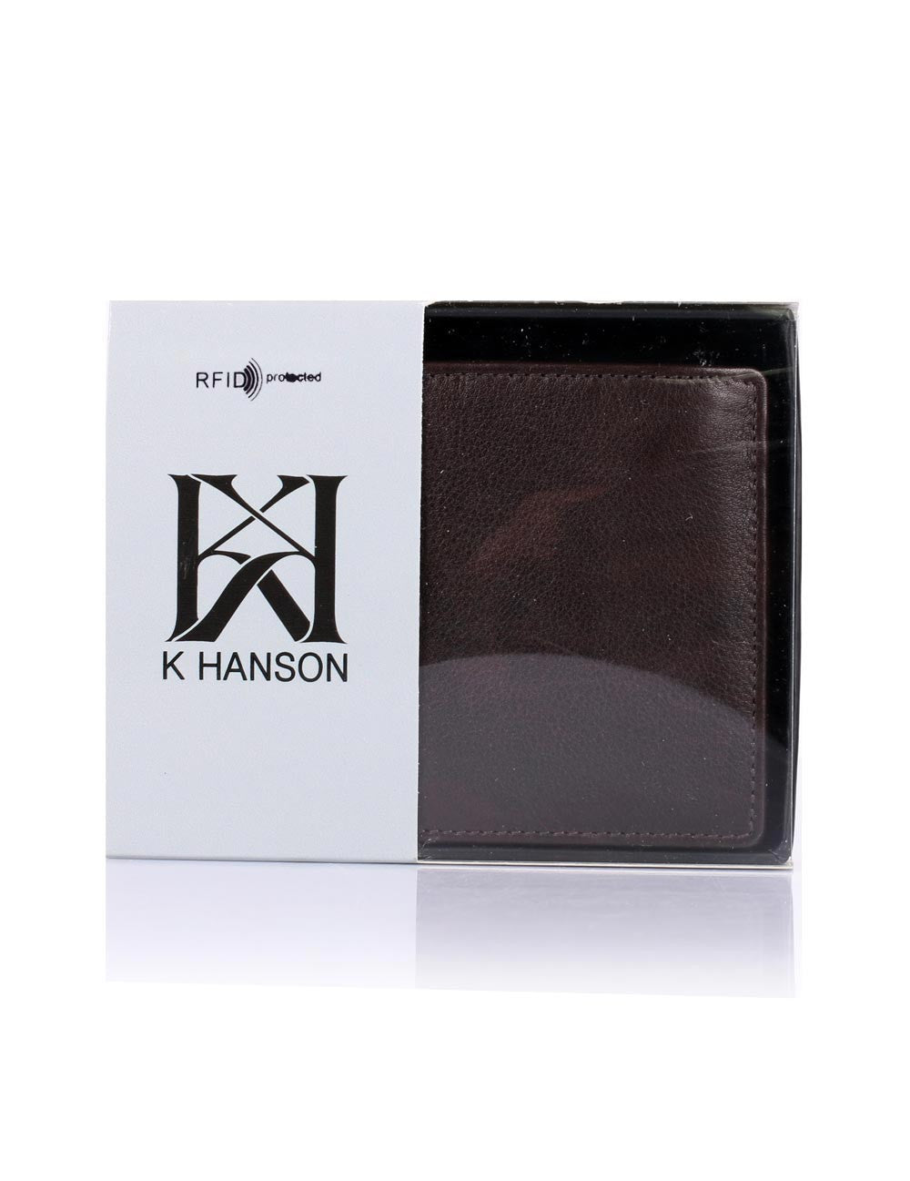 Men's RFID Leather Bifold Wallet with Coin Pocket - karlahanson.com