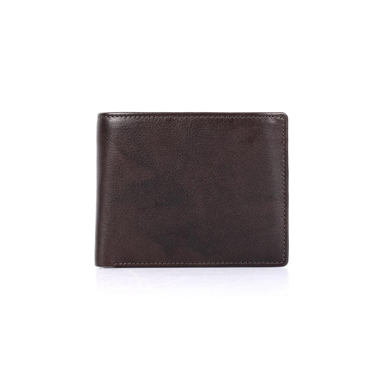 Men's RFID Leather Bifold Wallet with Coin Pocket - karlahanson.com