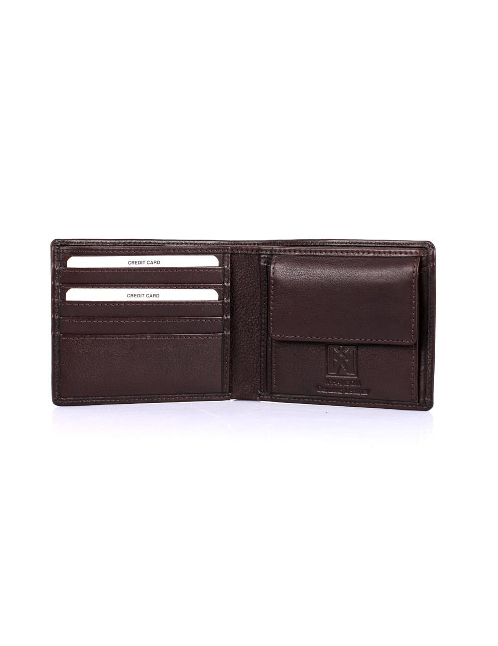 Men's RFID Leather Bifold Wallet with Coin Pocket - karlahanson.com