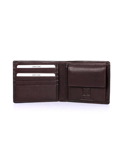 Men's RFID Leather Bifold Wallet with Coin Pocket - karlahanson.com