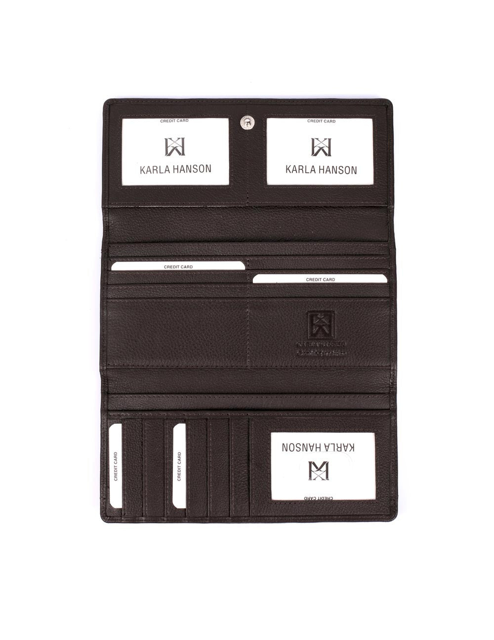 Women's RFID Leather Trifold Wallet - karlahanson.com