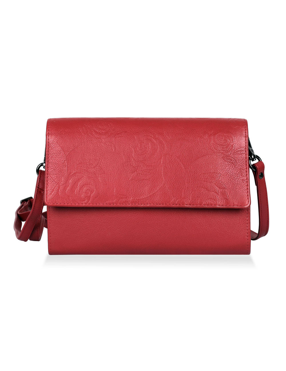 Karla Hanson Delia RFID Blocking Leather Travel Crossbody Clutch