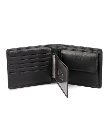Martin RFID Leather Bifold Wallet with Coin Pocket - Karla Hanson