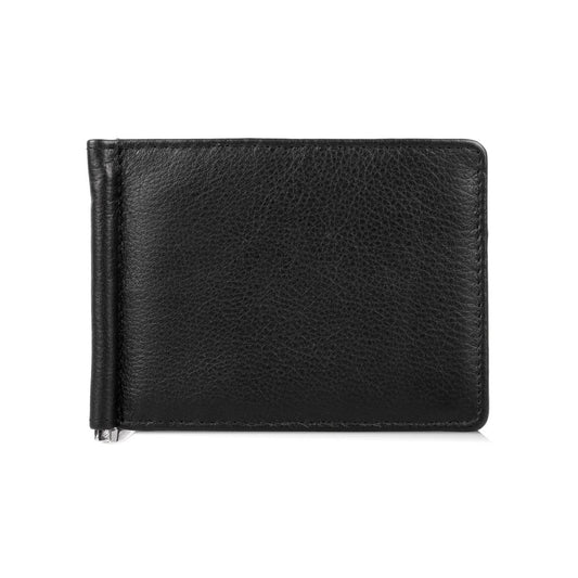 Karla Hanson Martin RFID Leather Money Clip with Card Holder Insert