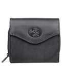 Julia Buxton Heiress Leather Zip French Purse