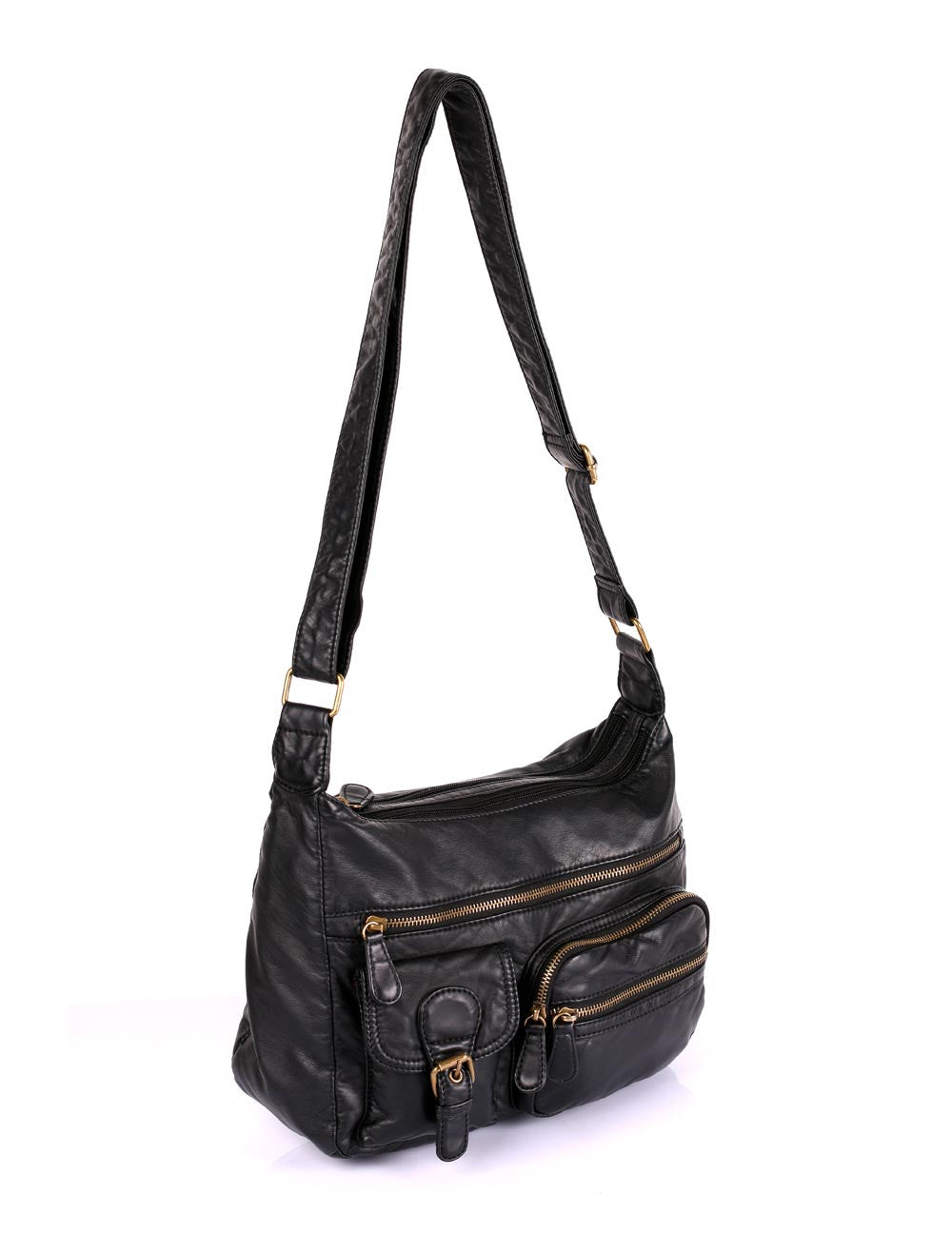 Charlotte Pre-Washed Women's Crossbody Hobo Bag VI More Colors - karlahanson.com