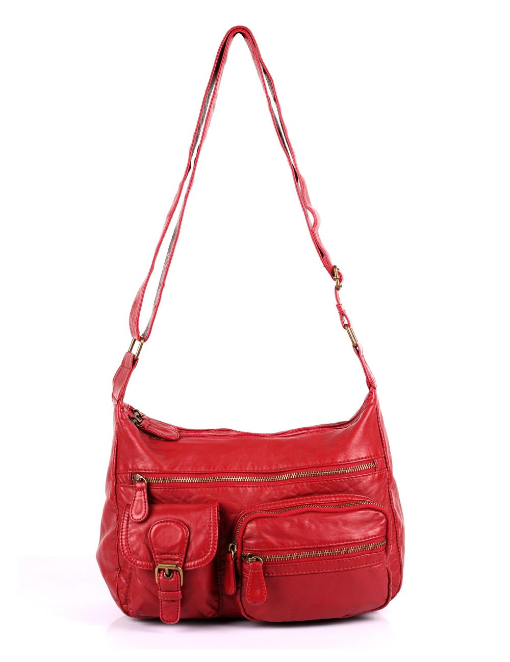 Charlotte Pre-Washed Women's Crossbody Hobo Bag VI More Colors - karlahanson.com