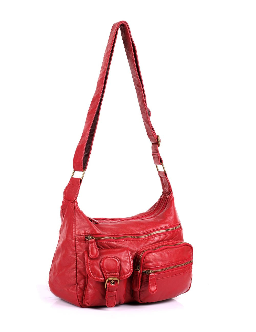 Charlotte Pre-Washed Women's Crossbody Hobo Bag VI More Colors - karlahanson.com