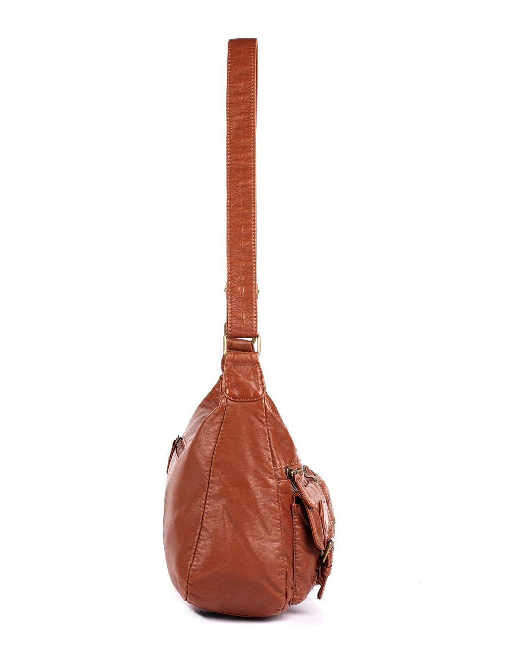 Charlotte Pre-Washed Women's Crossbody Hobo Bag VI More Colors - karlahanson.com