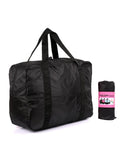 Pack n Fold Foldable Travel Duffel Bag Black - karlahanson.com